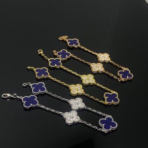 Clover Dark Blue Half Diamond Series