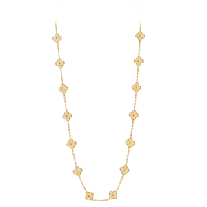 Clover Vintage Alhambra twenty flower Necklace